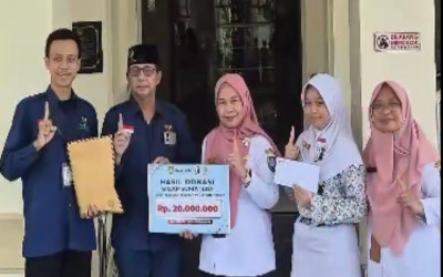 S1GAP SUMATERA: SMP 1 Galang Dana Peduli Sumatera